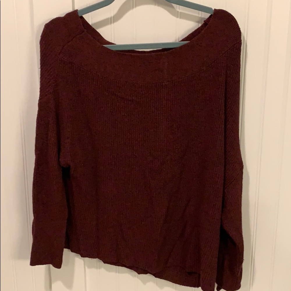 Free People off the shoulder sweater